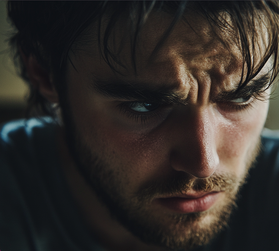 A sulky man | Source: no source