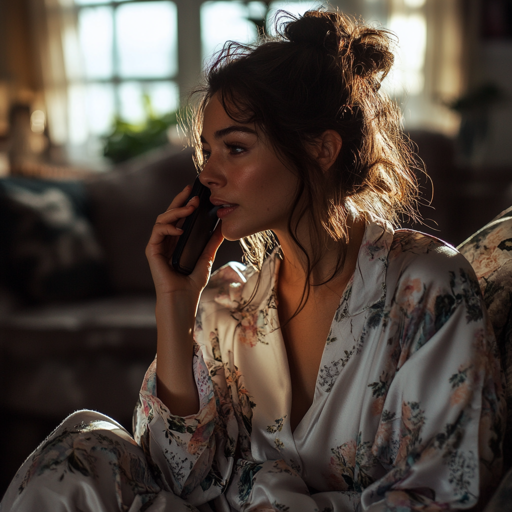 Woman on phone | Source: No source