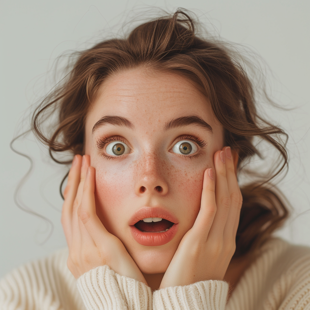 A shocked woman | Source: no source