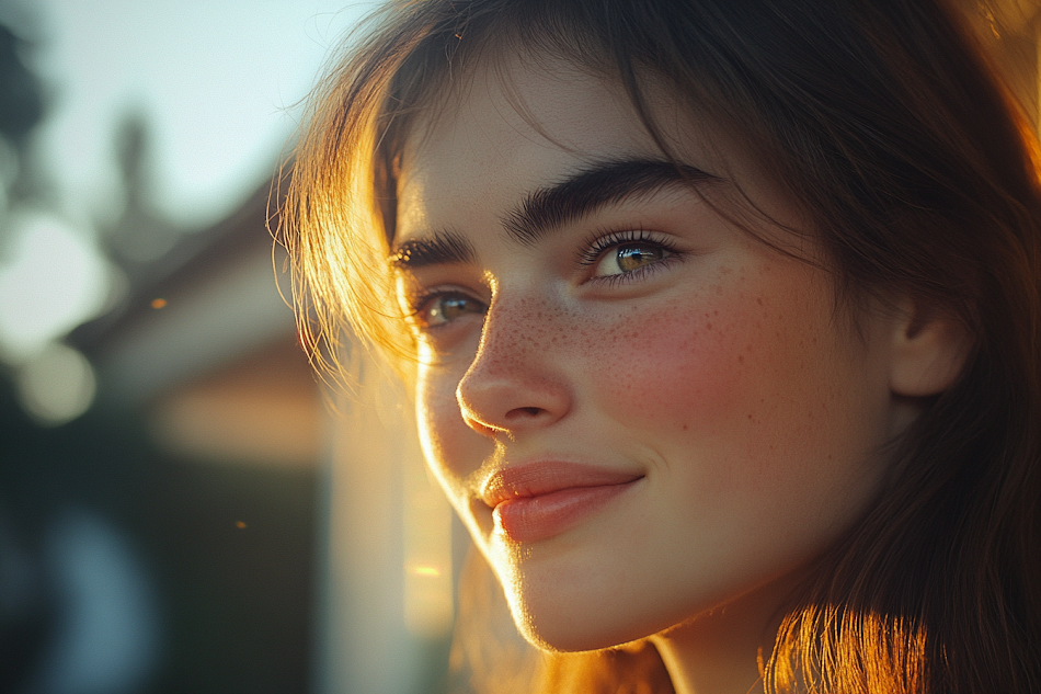 A smiling young woman | Source: No source