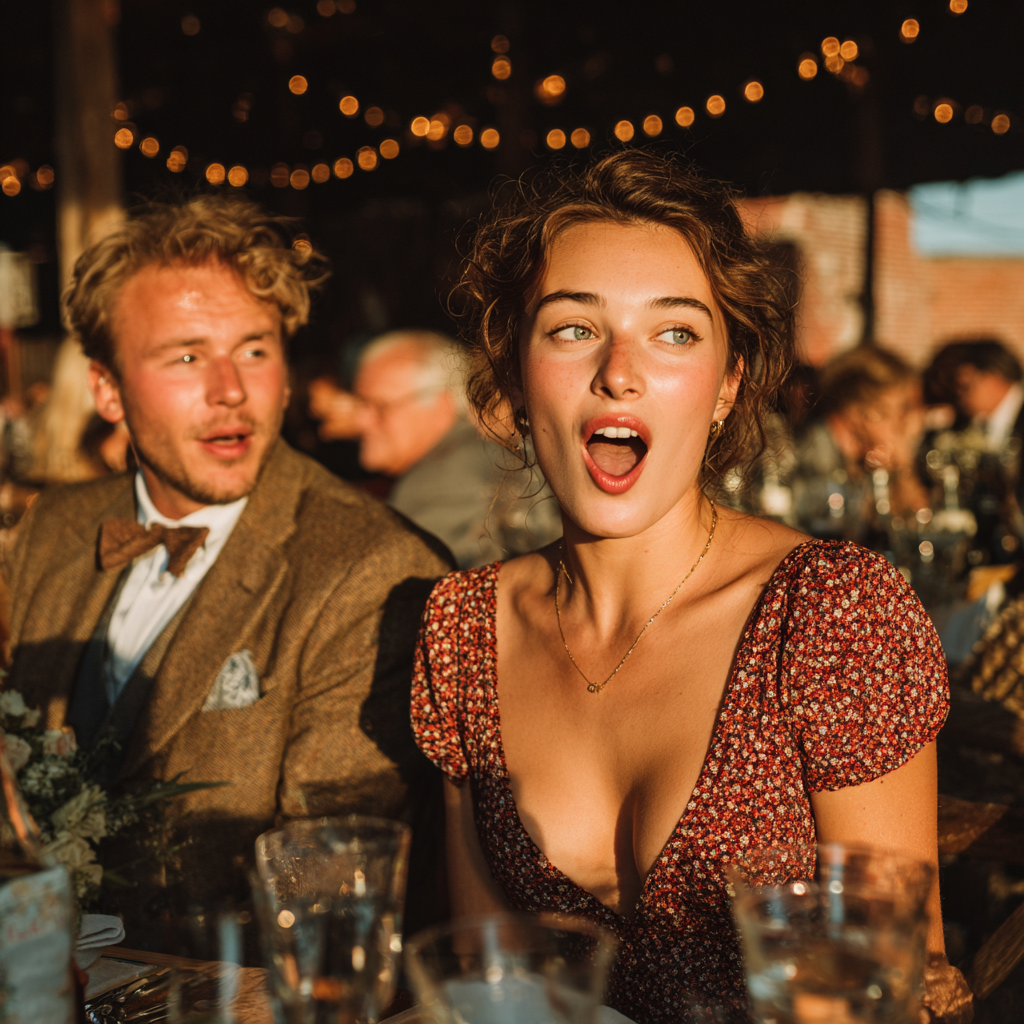 Shocked wedding guests | Source: No source