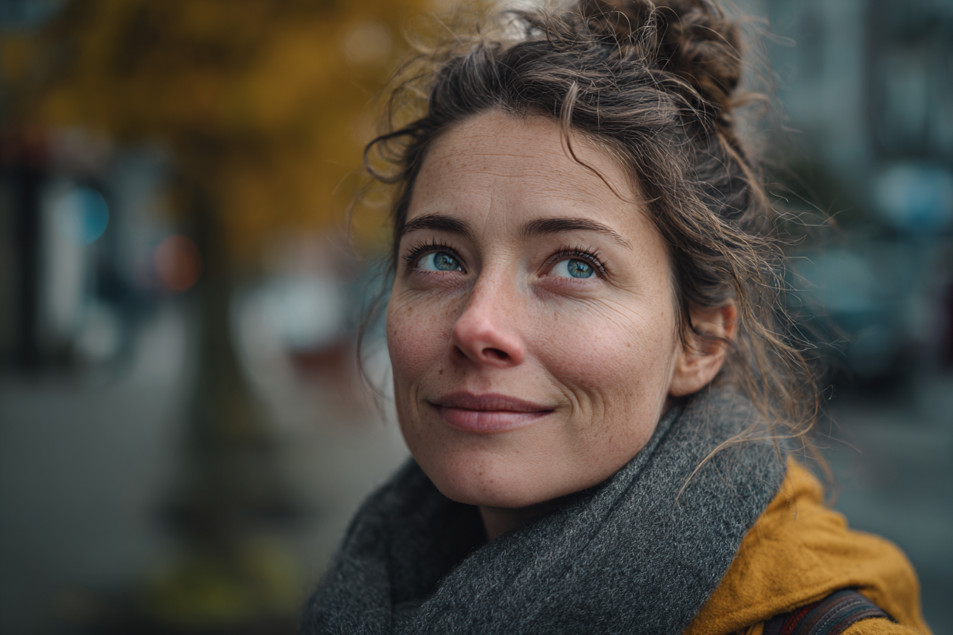 A woman smiling | Source: no source