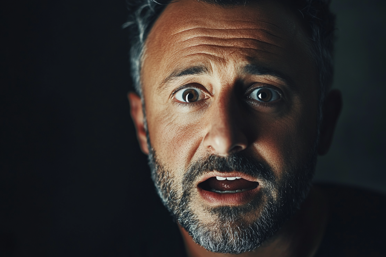 A shocked man | Source: No source