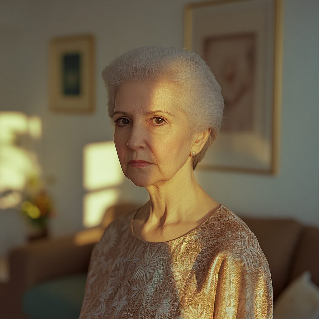 An angry older woman | Source: No source