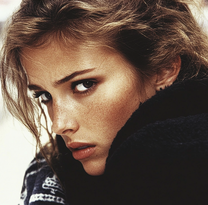 Close up of a woman looking worried | Source: no source