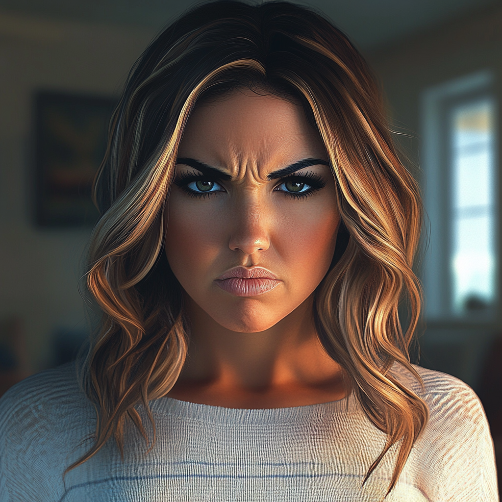 A furious woman | Source: No source