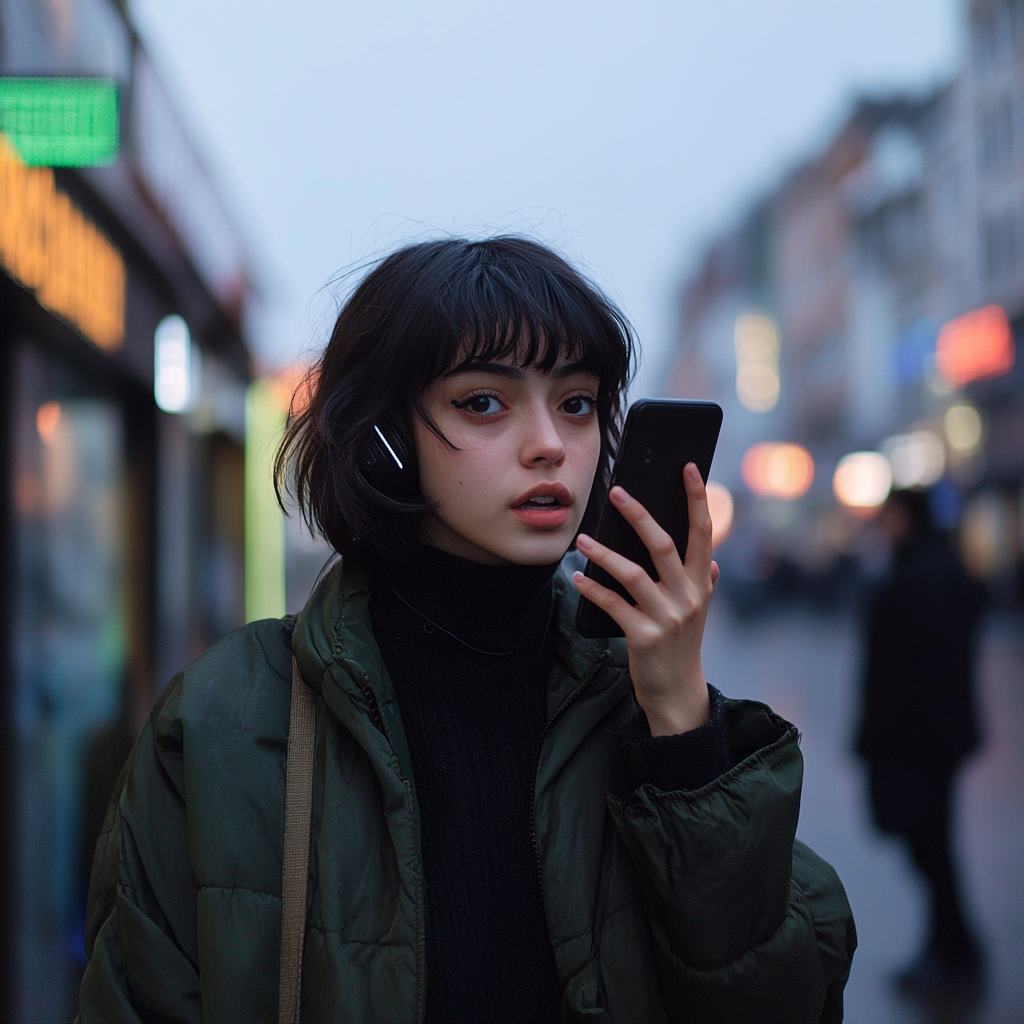 A concerned woman talking on her phone | Source: no source