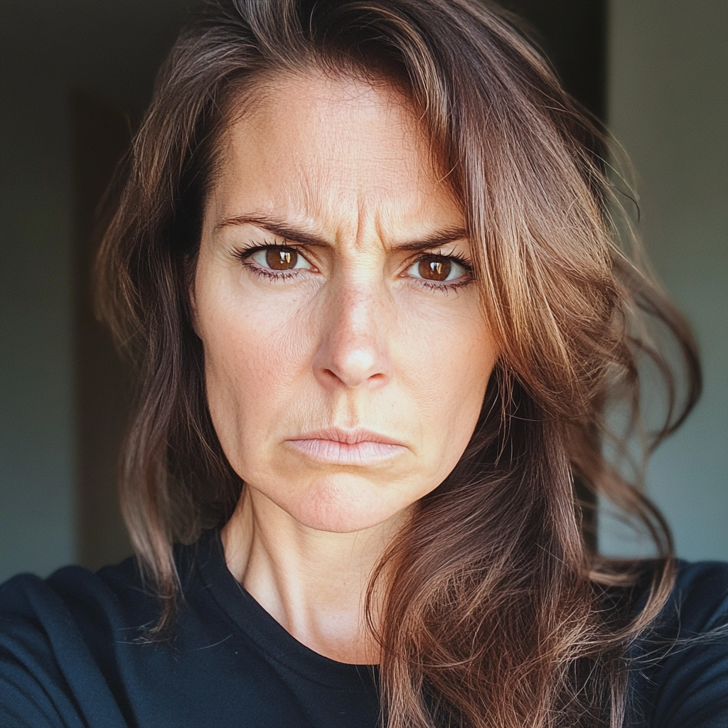 An angry woman | Source: No source