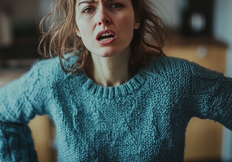 A shouting woman | Source: no source