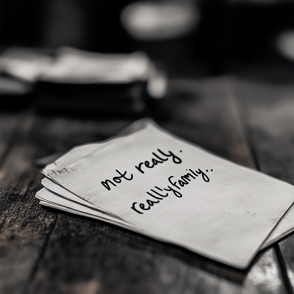 White papers on a rustic table | Source: No source