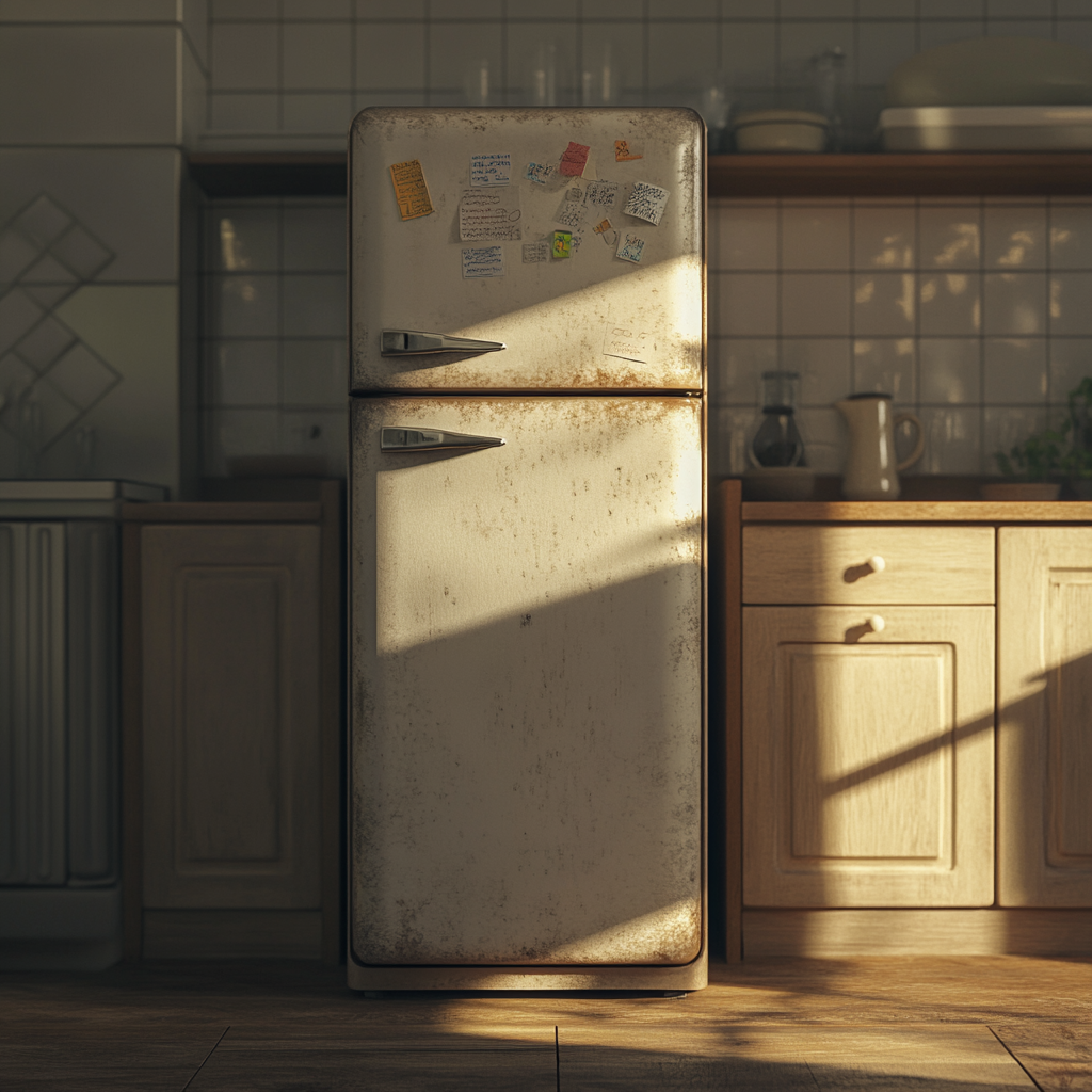 An old refrigerator in the house | Source: No source