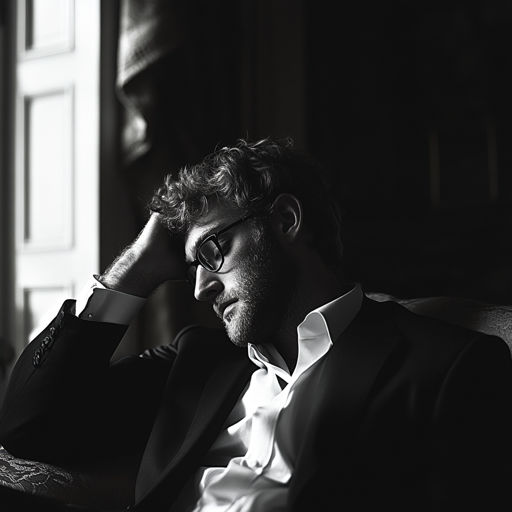 A distressed man | Source: No source