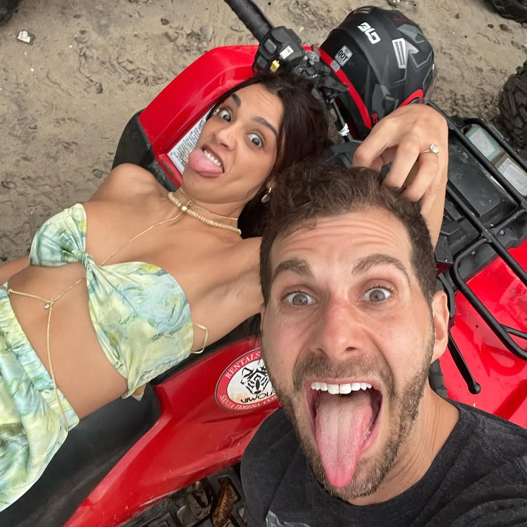 Odelya Halevi and Aaron Mazor from a post dated January 25, 2024. | Source: Instagram/odelya_halevi_