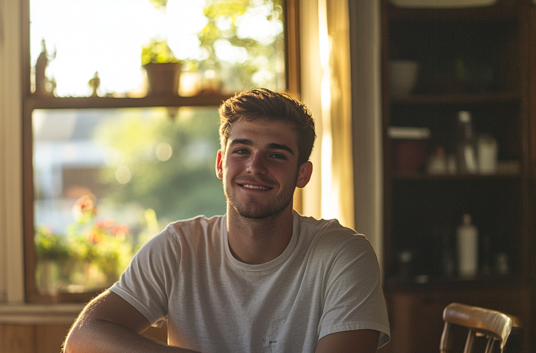 A smiling young man | Source: no source