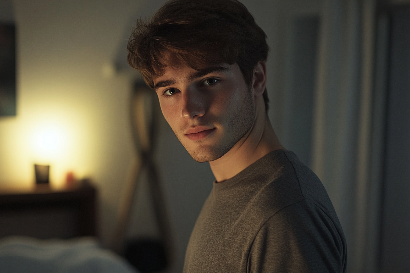 A man standing in his bedroom | Source: No source