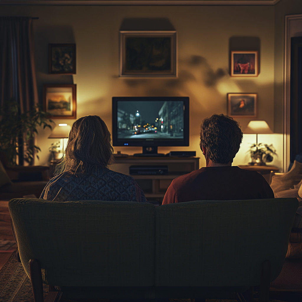 A couple sitting on a couch | Source: No source