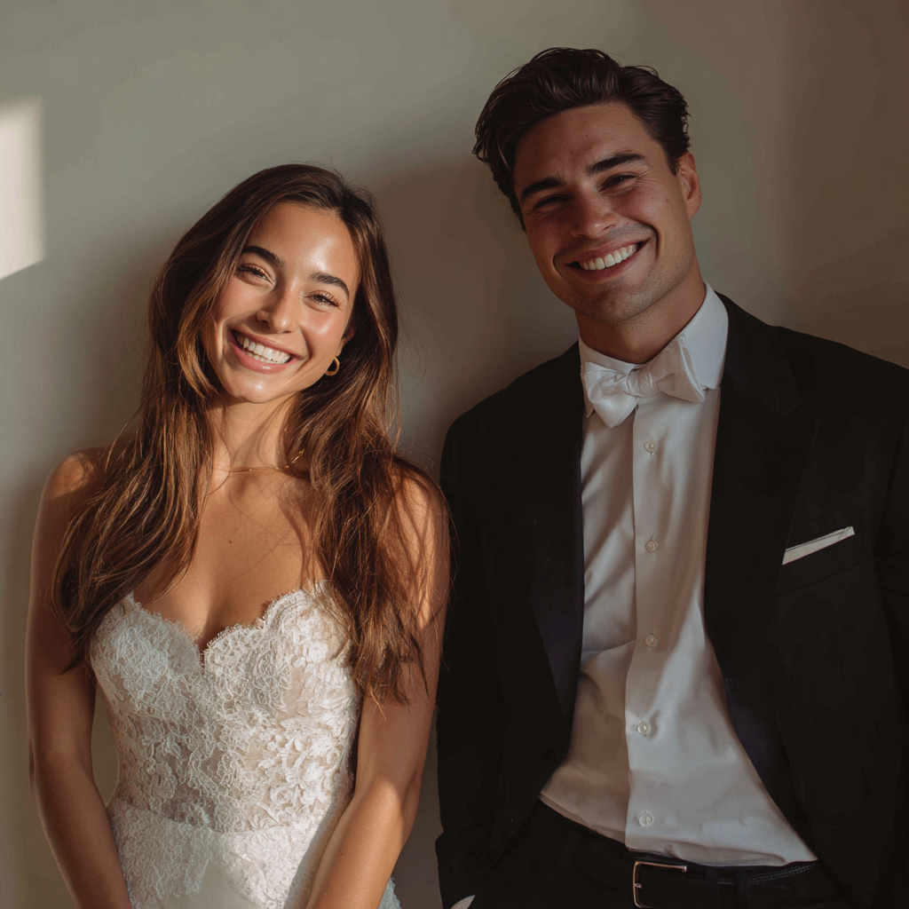 A smiling young couple | Source: no source