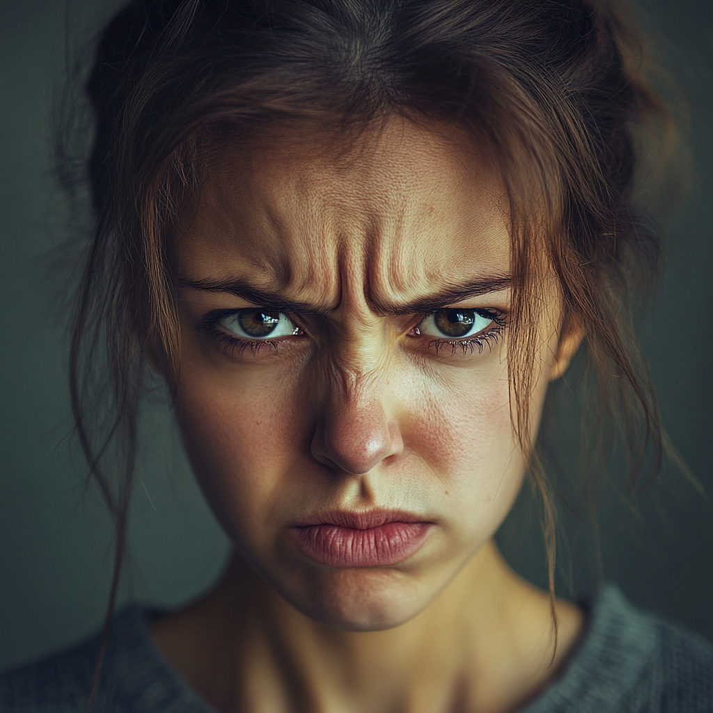 An annoyed woman | Source: No source