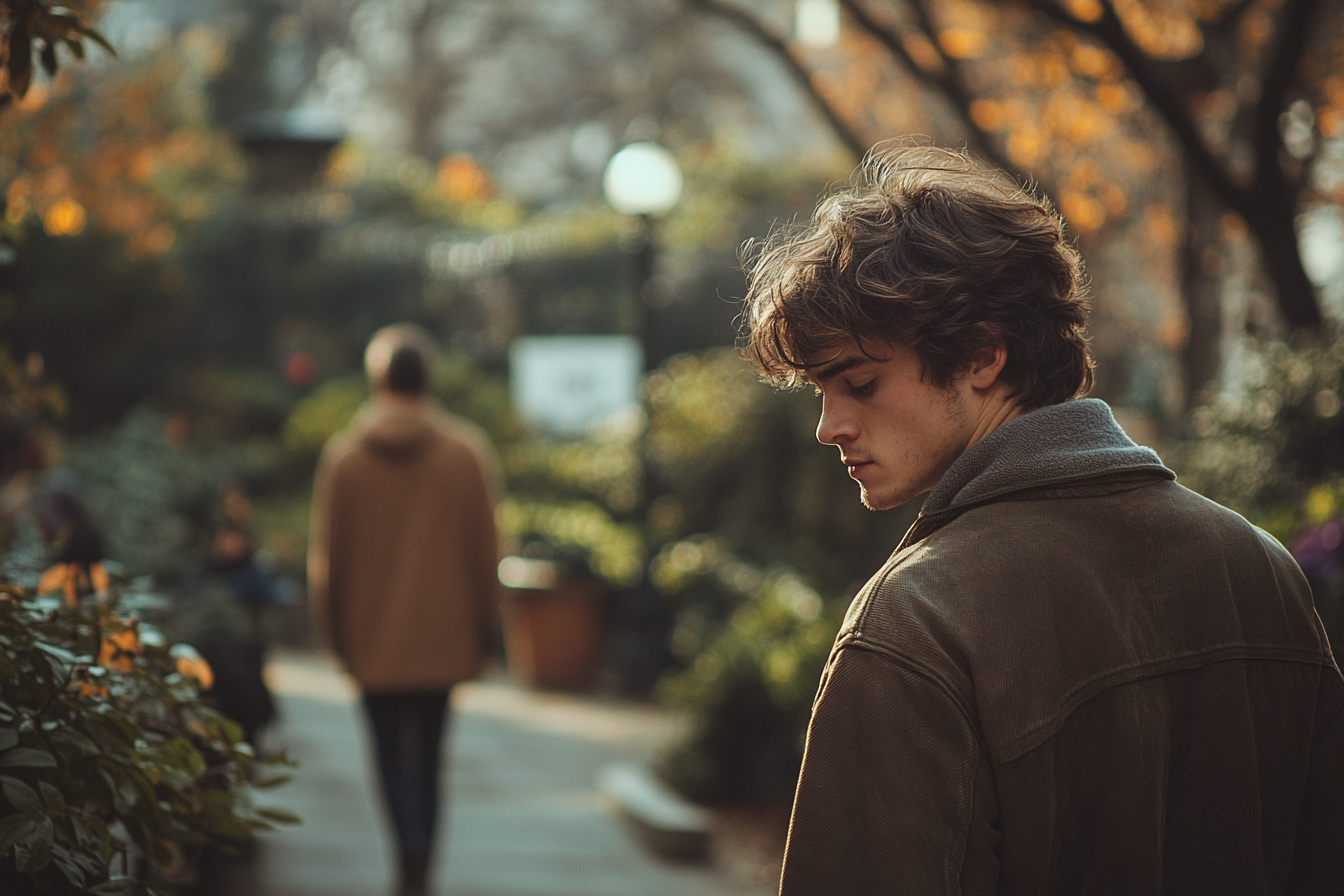Disappointed man walking away | Source: No source
