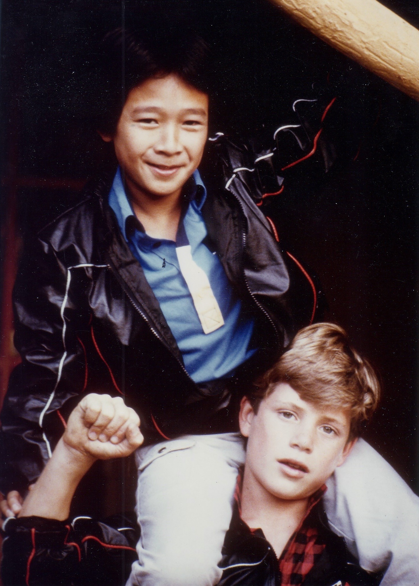 Ke Huy Quan and Sean Astin, circa 1985 | Source: Facebook/SeanAstinPublic
