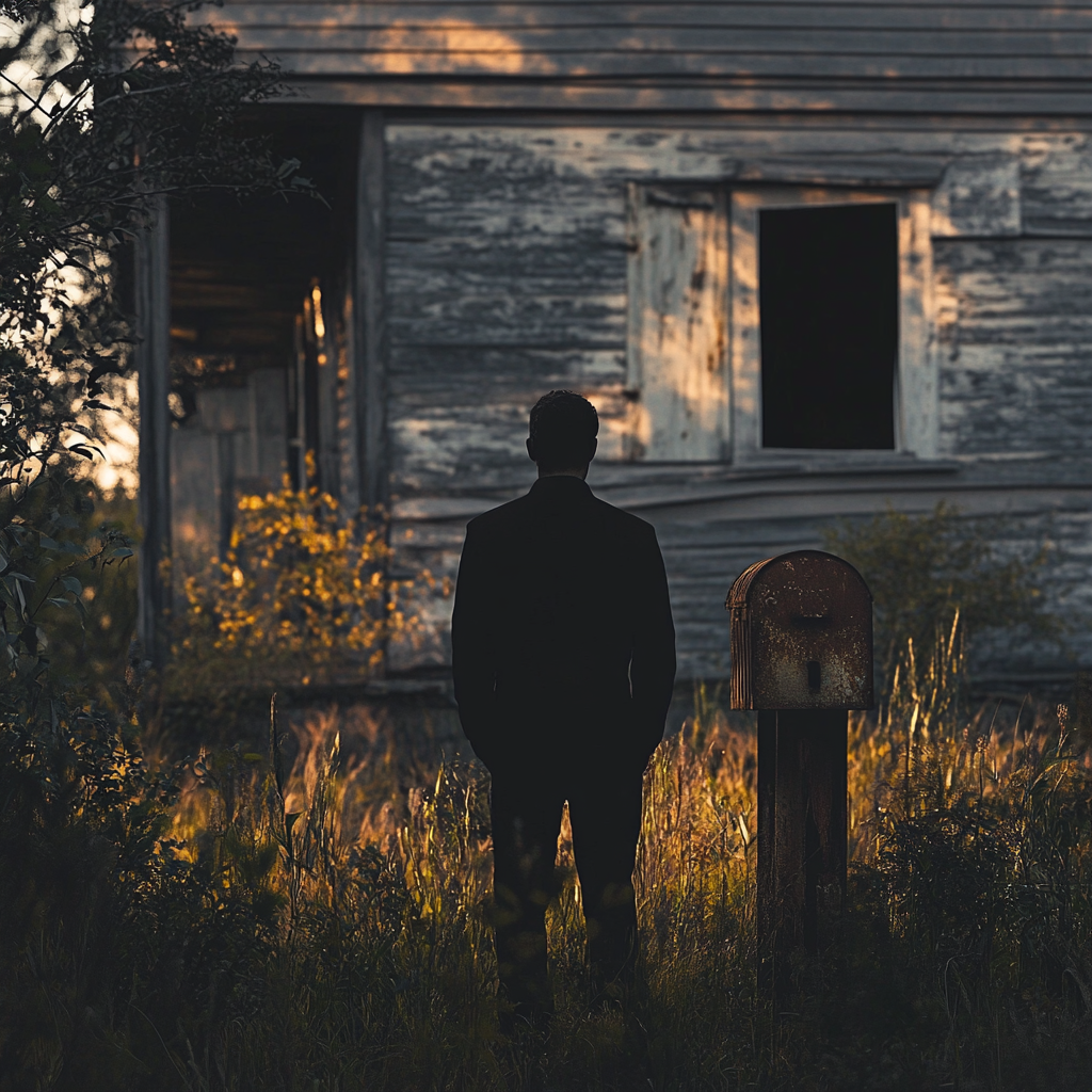 A man standing near a mailbox | Source: No source