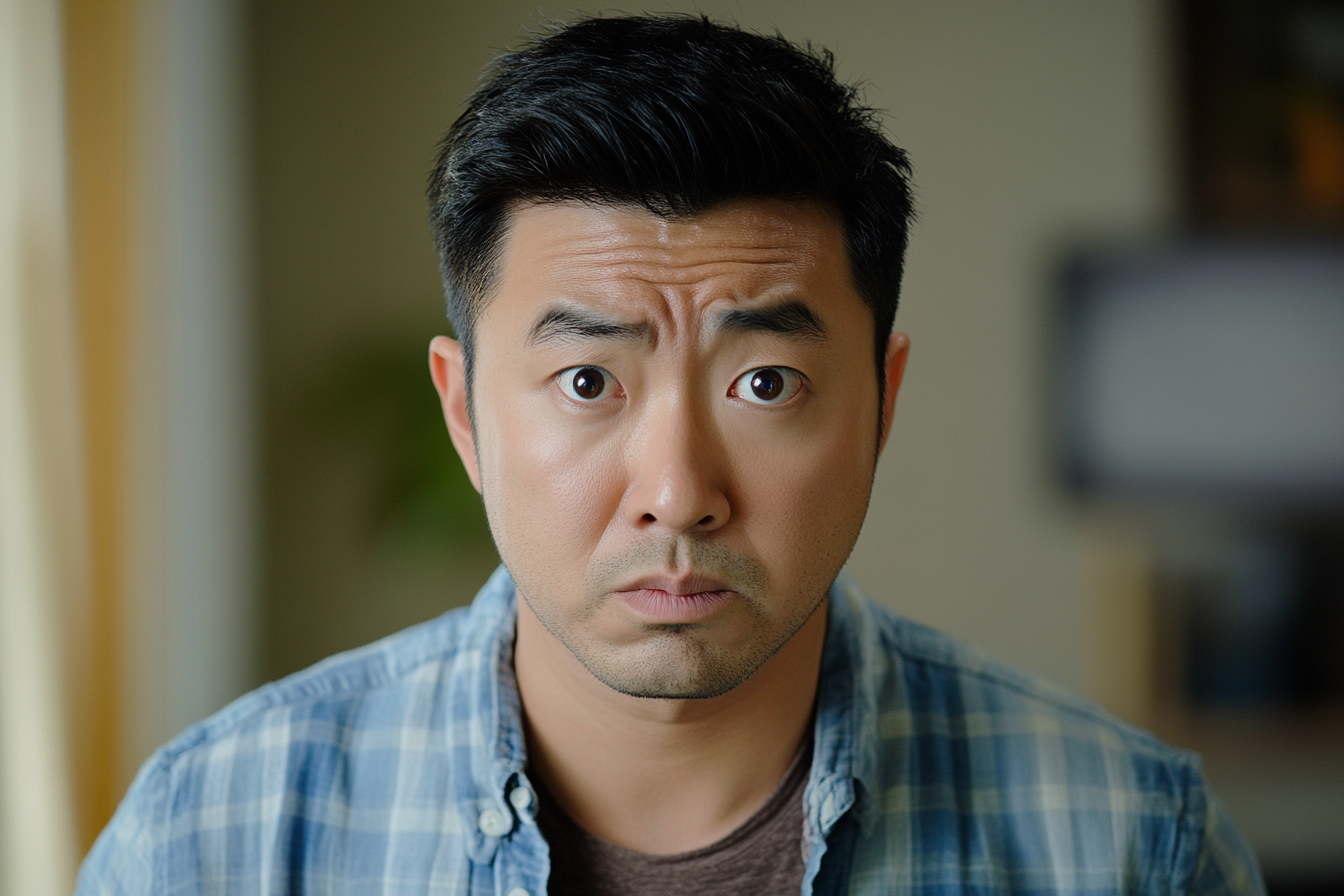 A frowning man | Source: No source