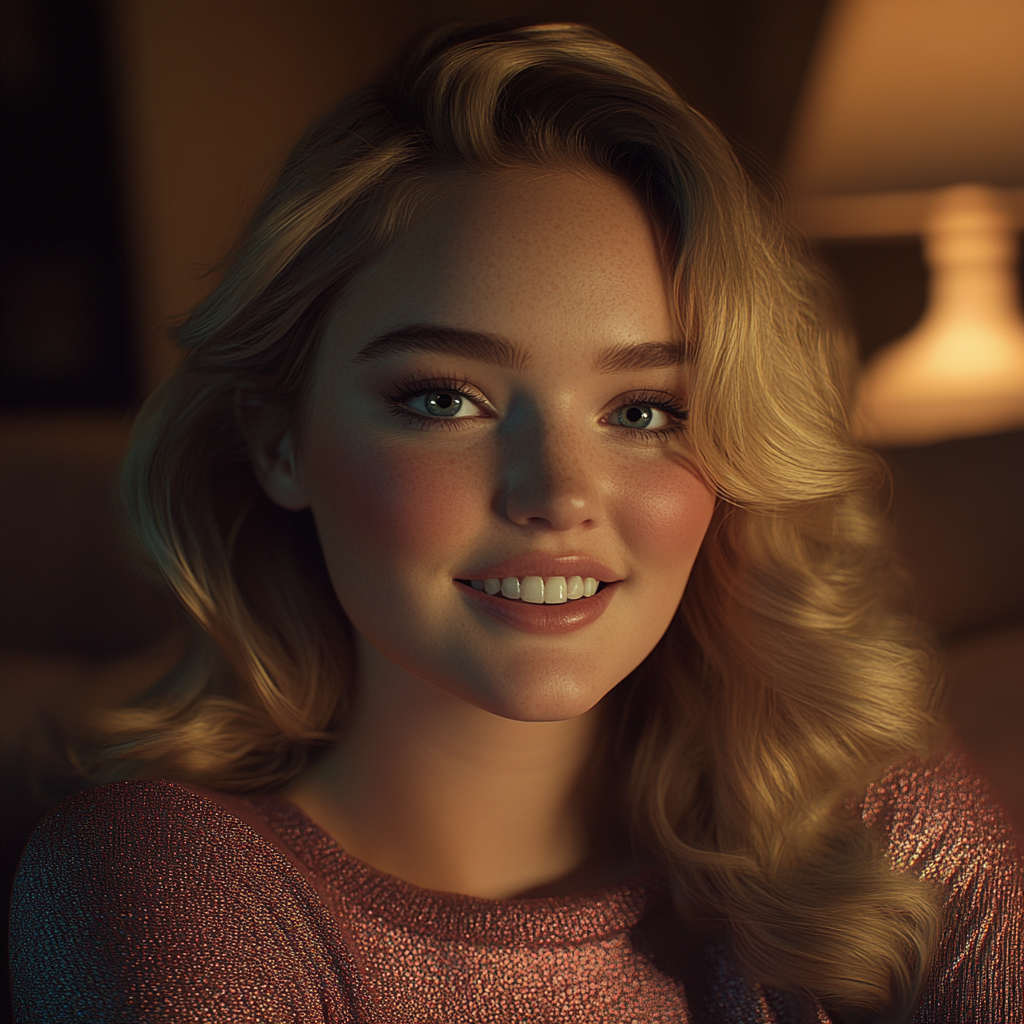A woman smiling | Source: No source