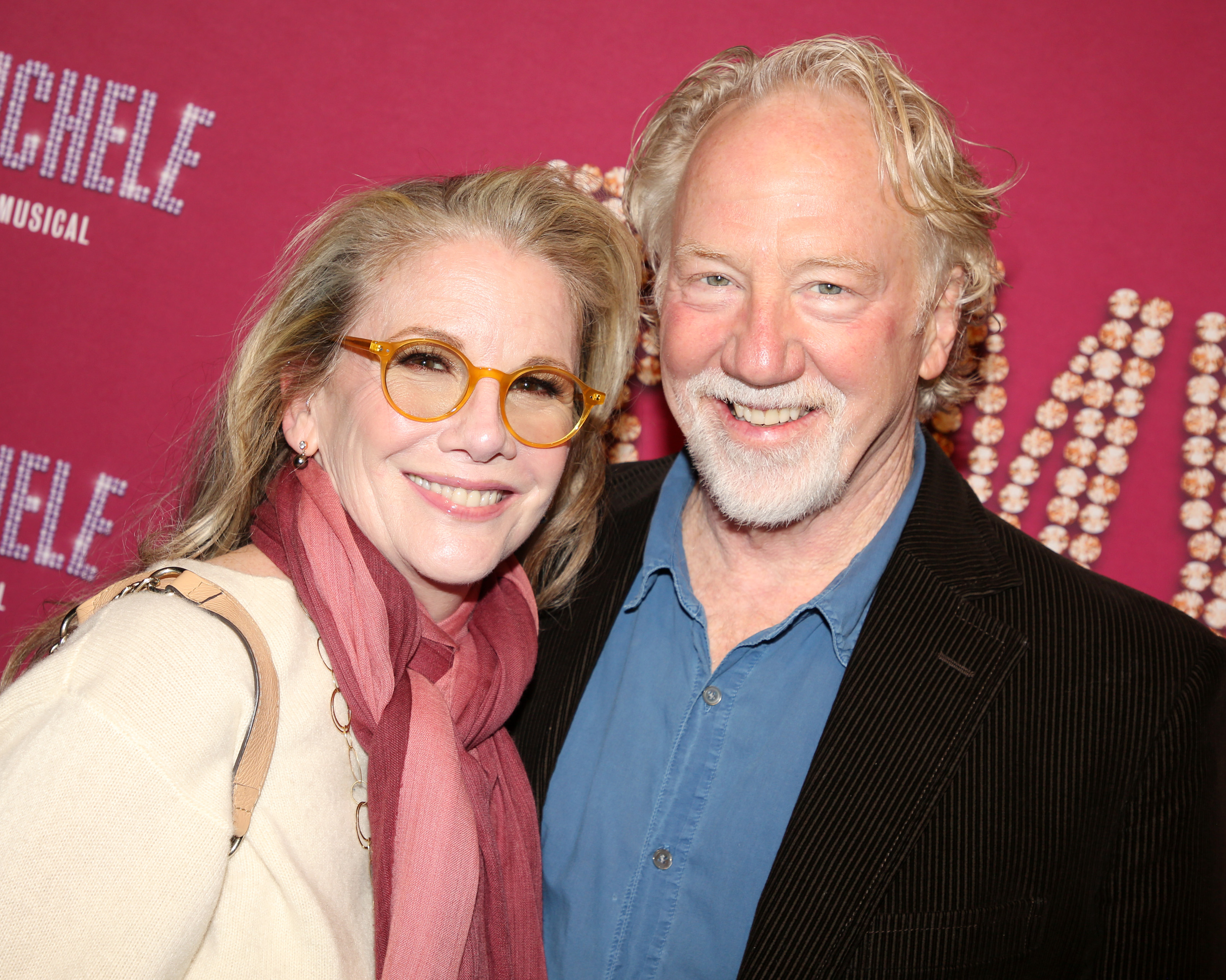 Melissa Gilbert and Timothy Busfield pose at the opening night of "Romy & Michele: The Musical" on October 27, 2025 | Source: Getty Images