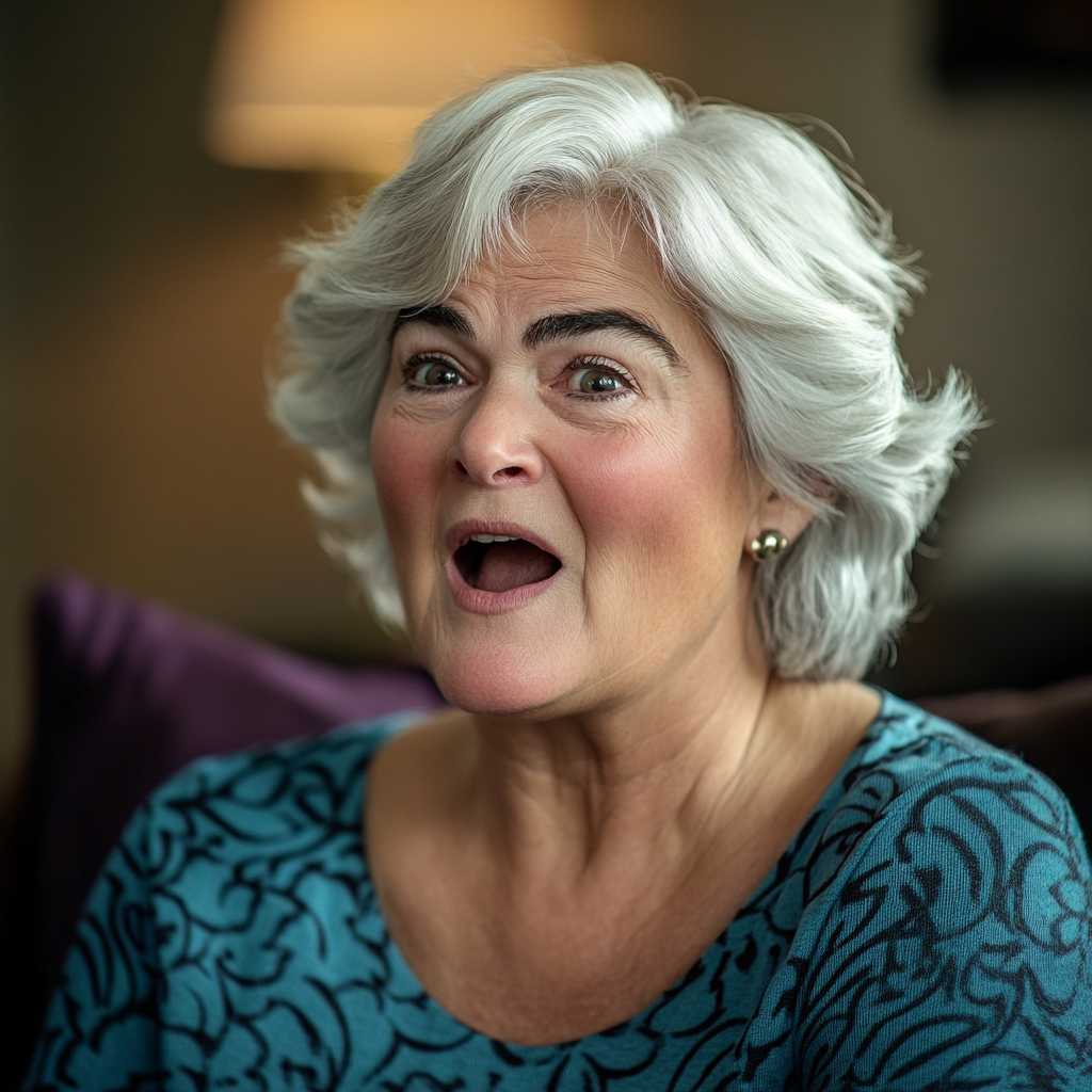 An extremely surprised woman | Source: no source