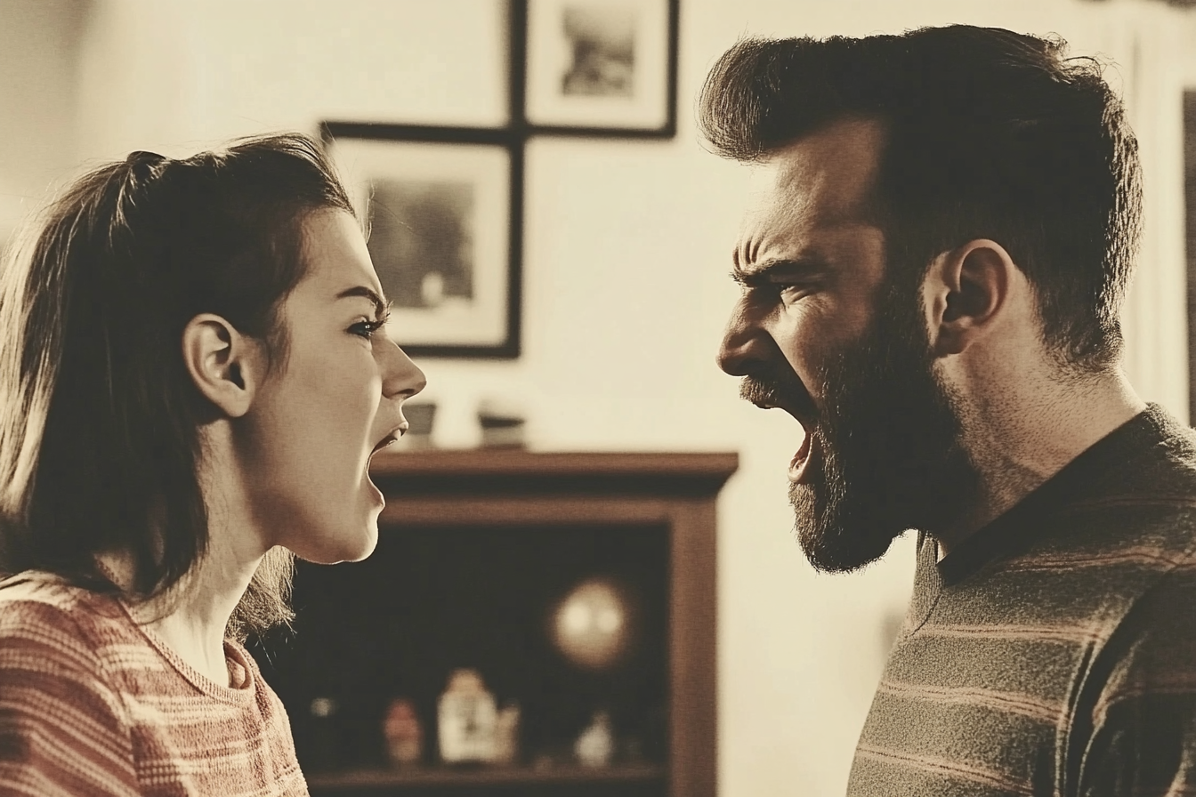 A man arguing with his daughter | Source: No source