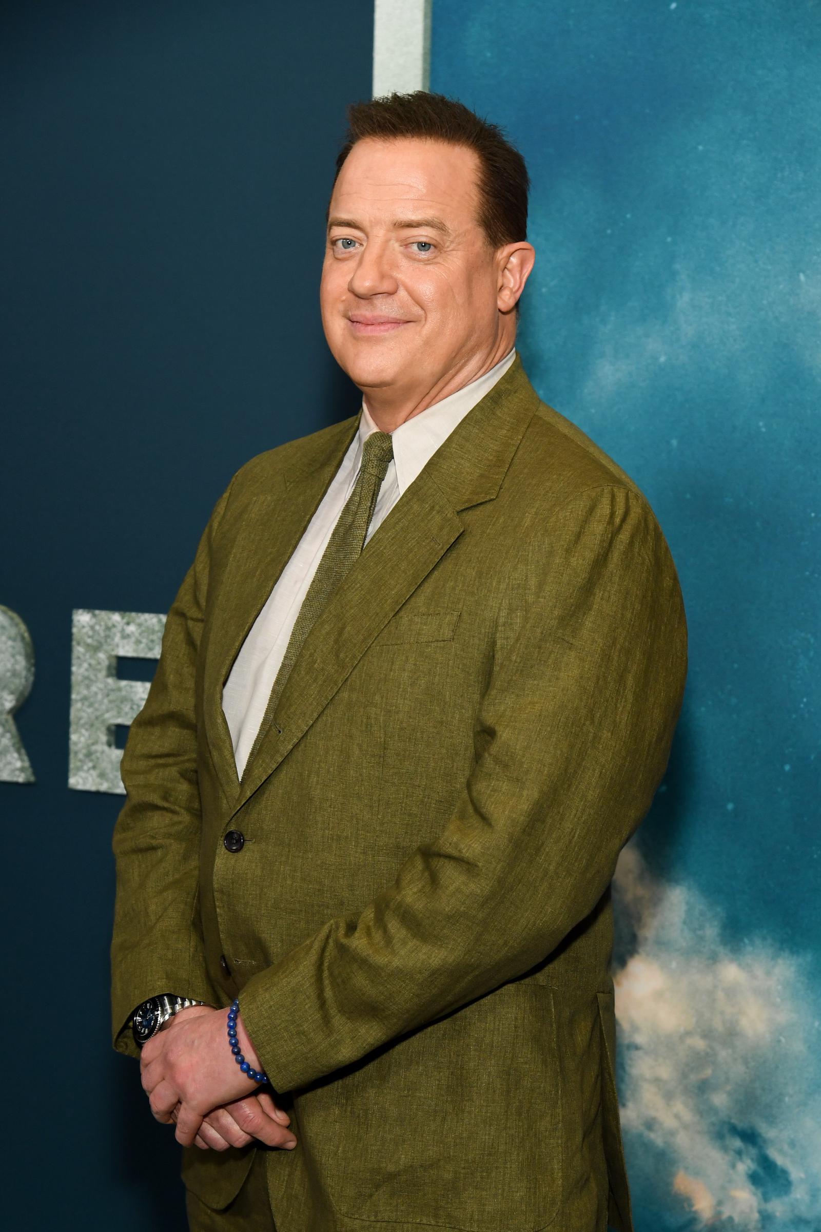 Brendan Fraser at "Pressure" New York Premiere held at AMC Lincoln Square 13 on May 26, 2026 in New York. | Source: Getty Images