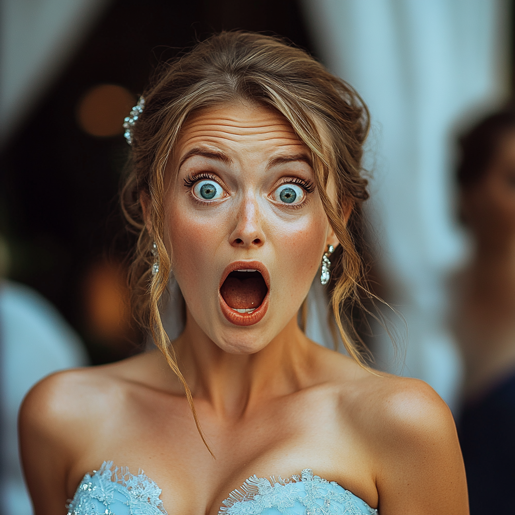 A shocked bridesmaid | Source:  no source