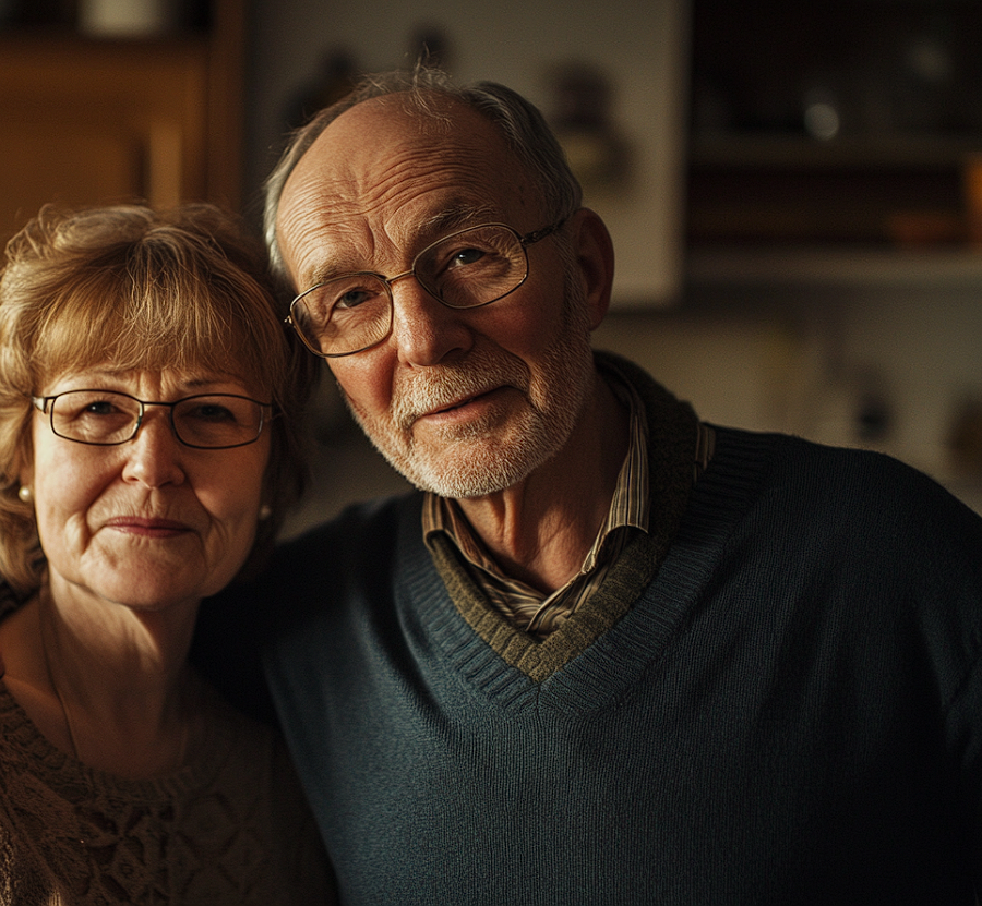 A couple in their home | Source: no source