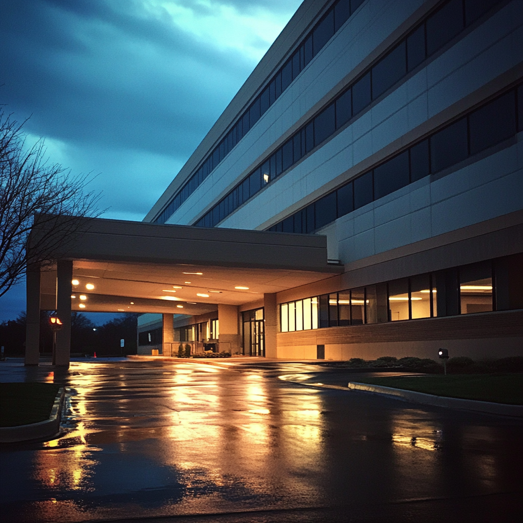 The exterior of a hospital | Source: No source