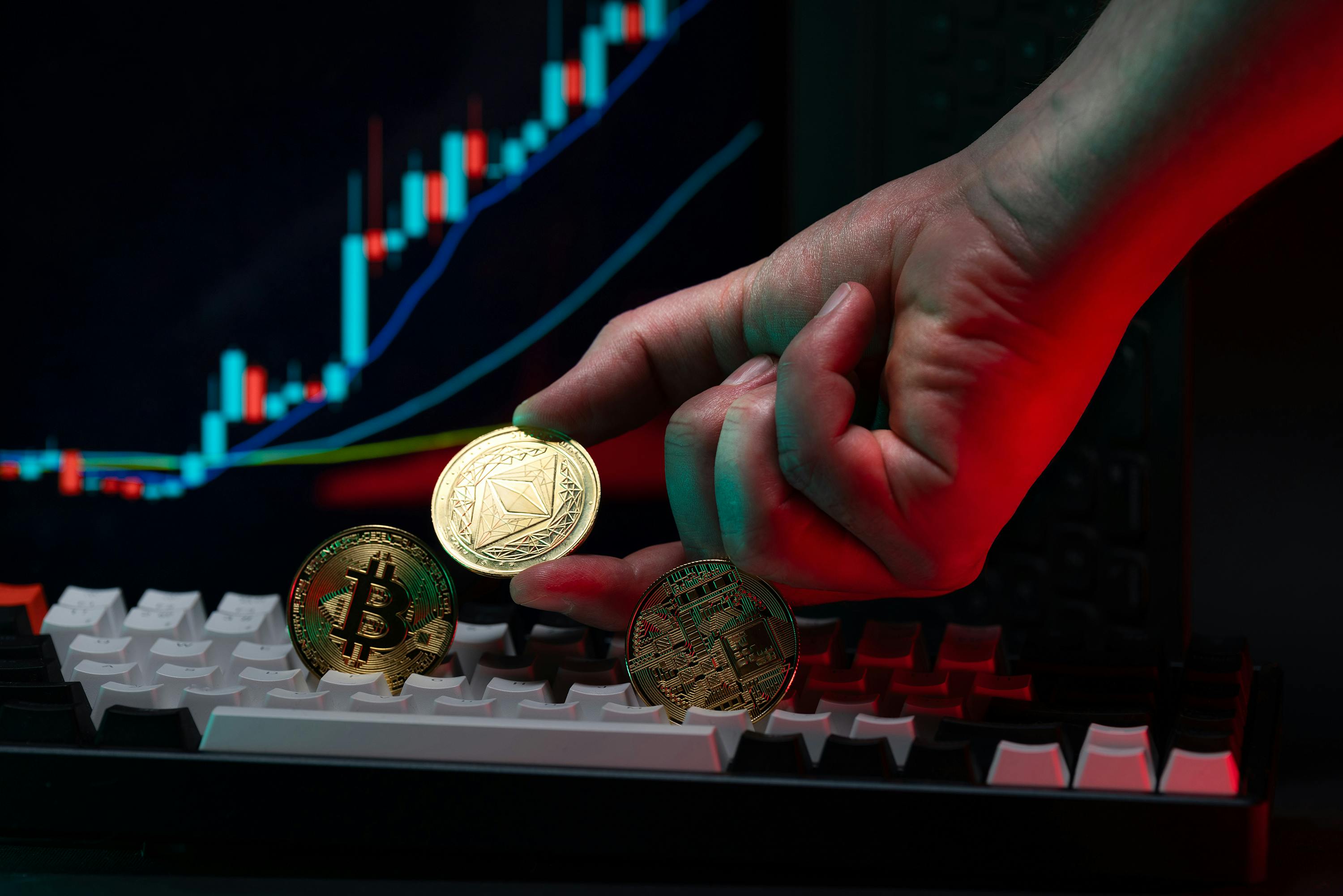 Crypto currency coins | Source: Pexels