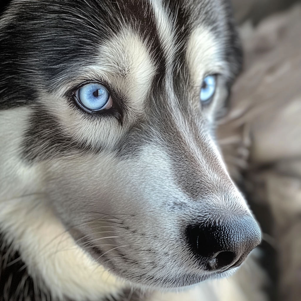 A close up of a husky | Source: no source