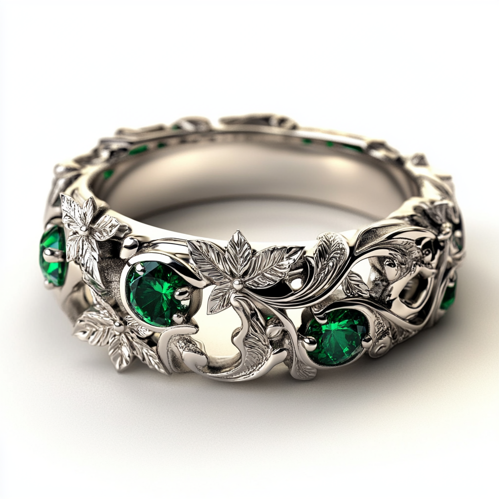 An emerald ring | Source: no source