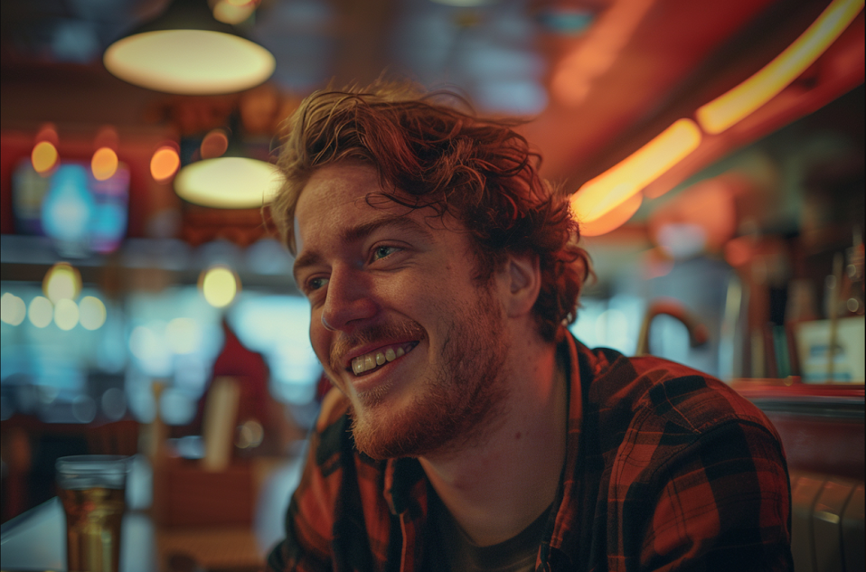 A cheerful man | Source: No source