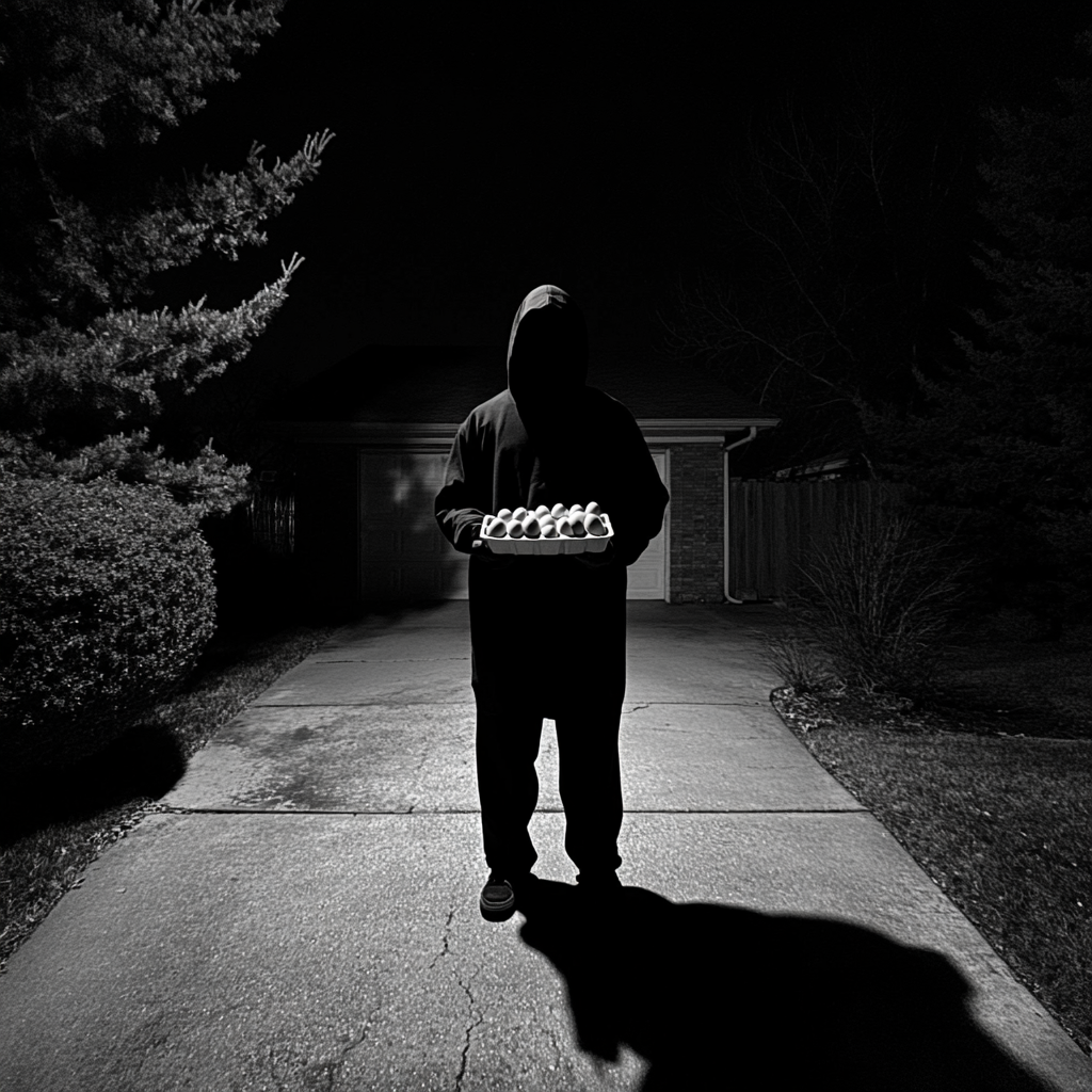 A person holding a carton of eggs | Source: No source