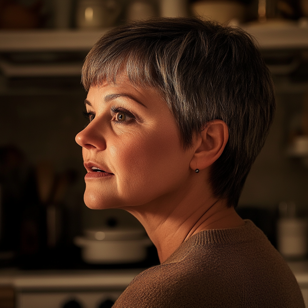 A senior woman in the kitchen | Source: No source