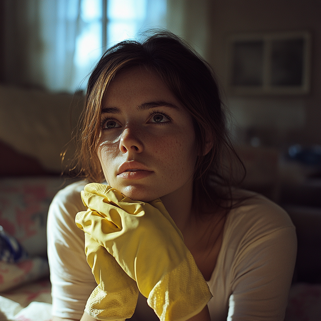 An exhausted woman | Source: No source