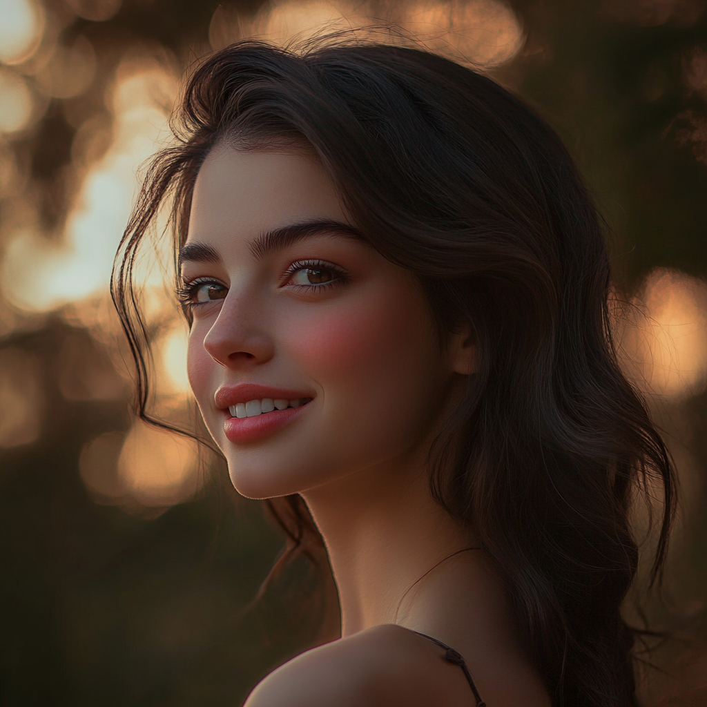 A woman with a warm smile | Source: No source