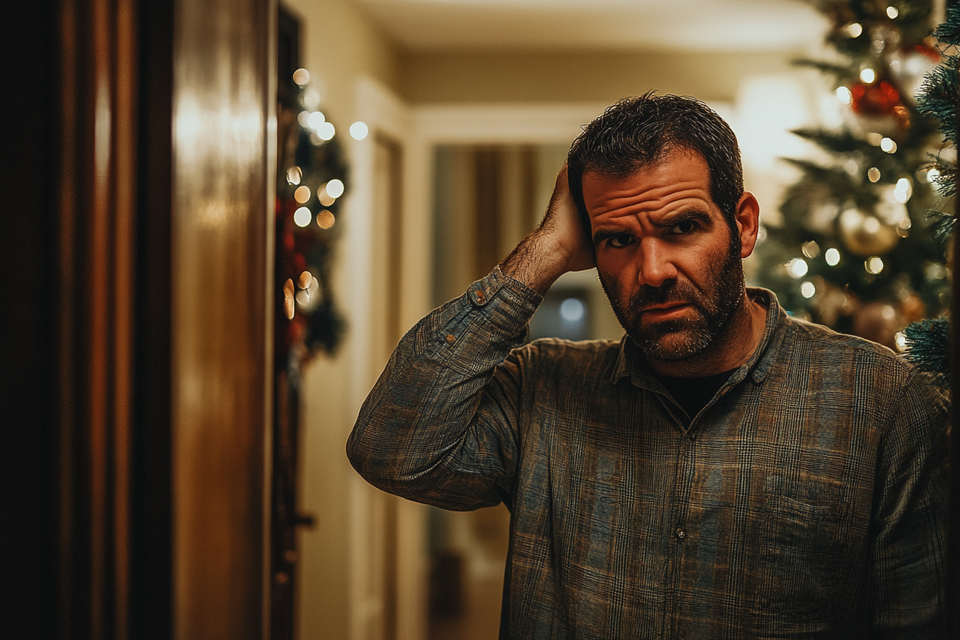 A mildly concerned man | Source: no source