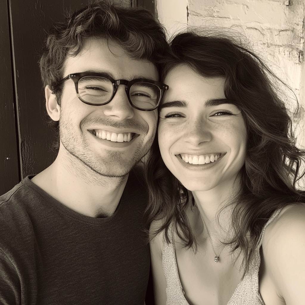 A smiling couple | Source: No source