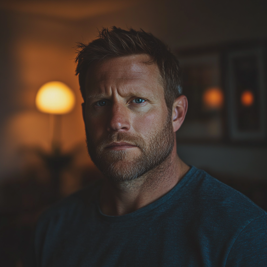 A man standing in the living room | Source: no source