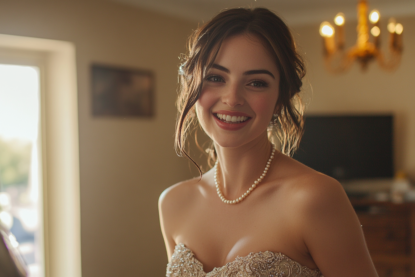 A smiling woman | Source: No source