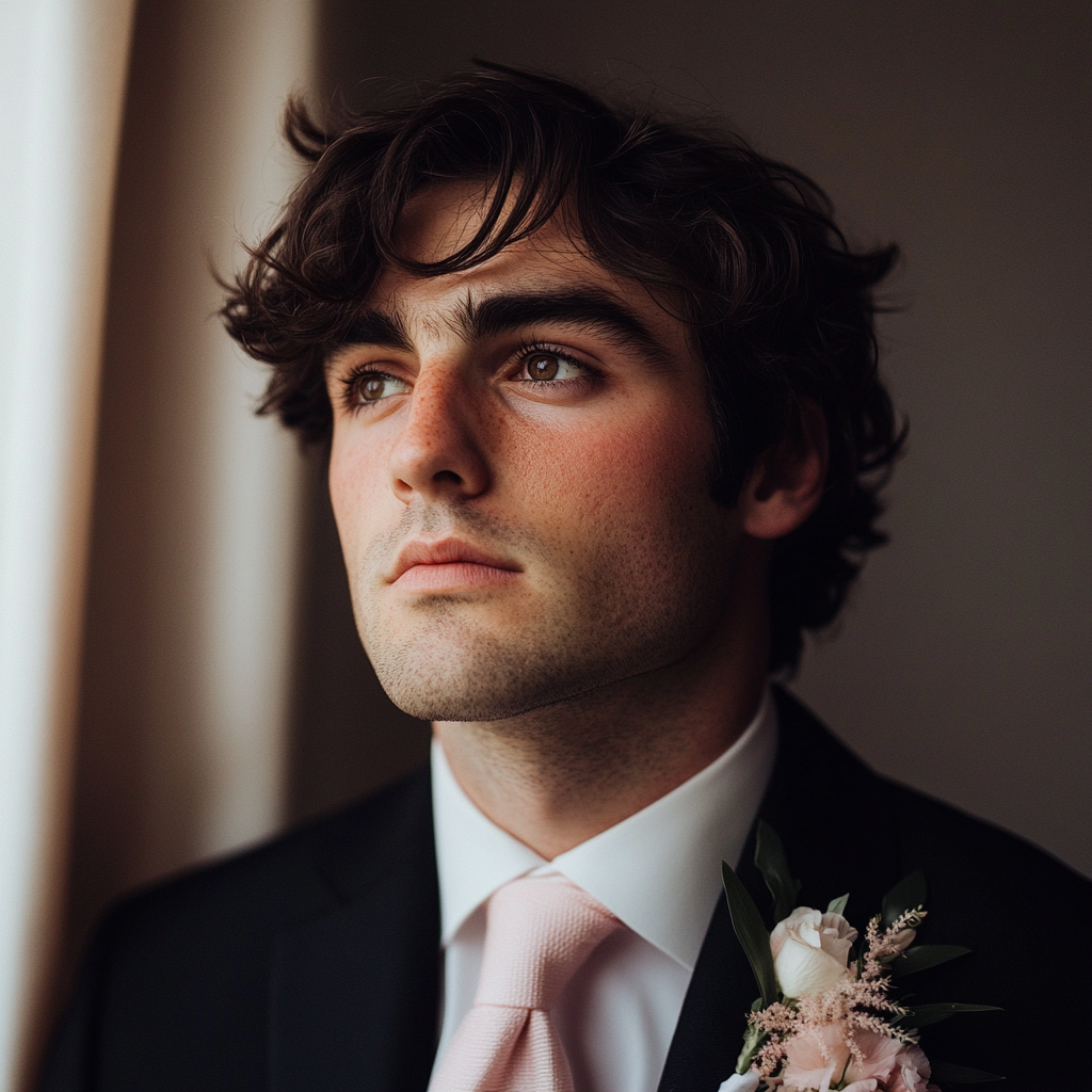 A pensive groom | Source: No source