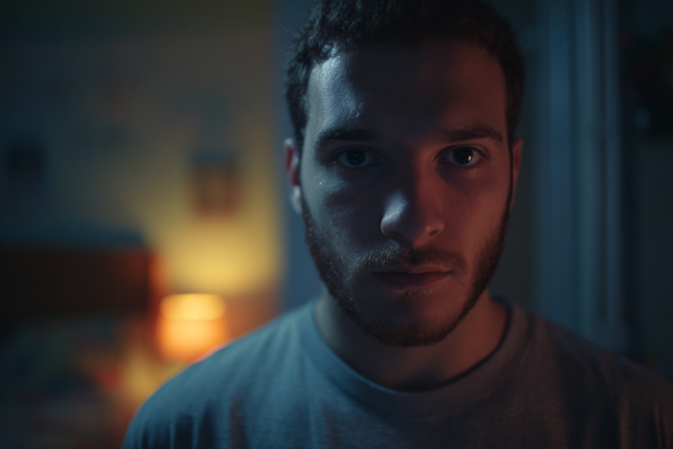 A man standing in his room | Source: No source