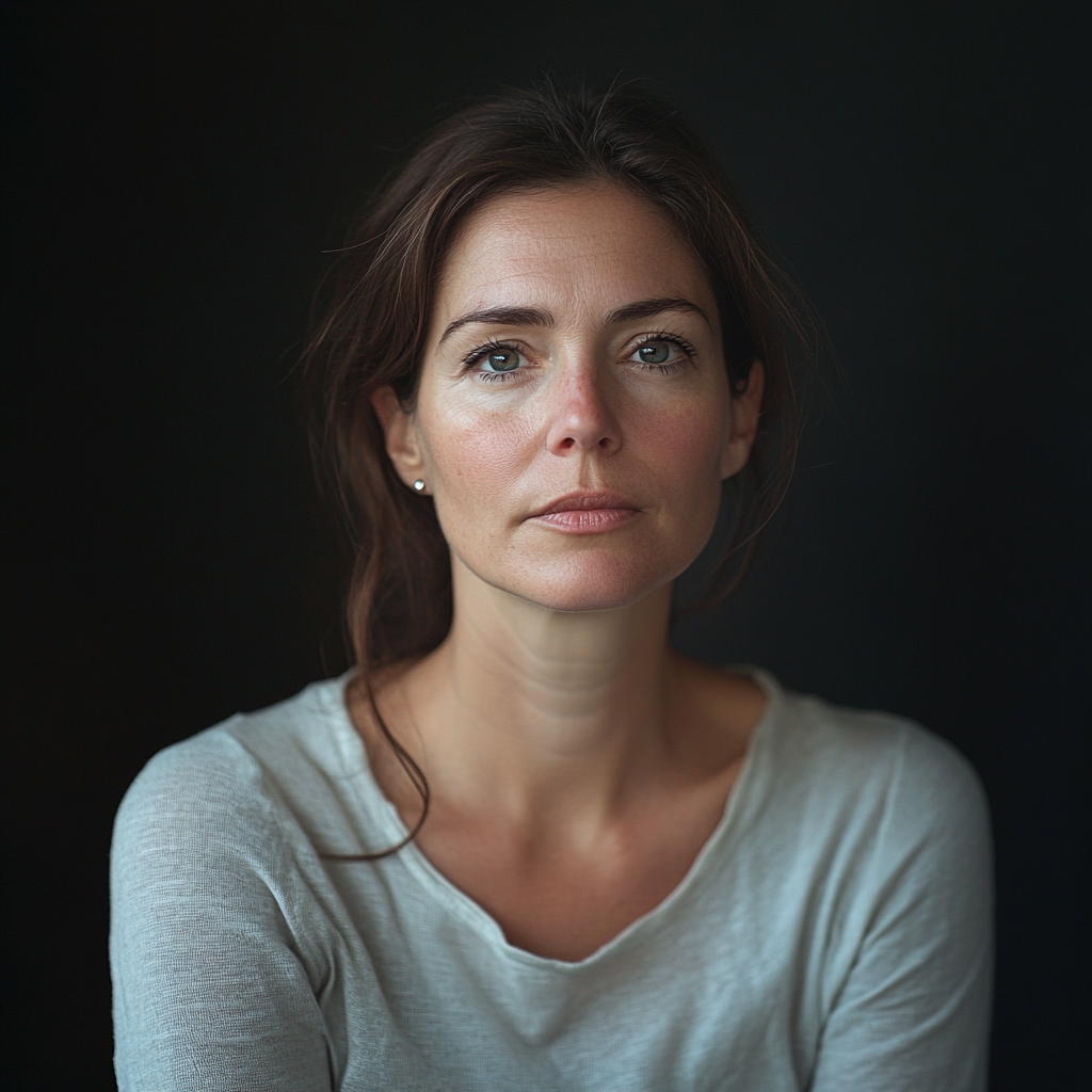 A pensive woman | Source: No source