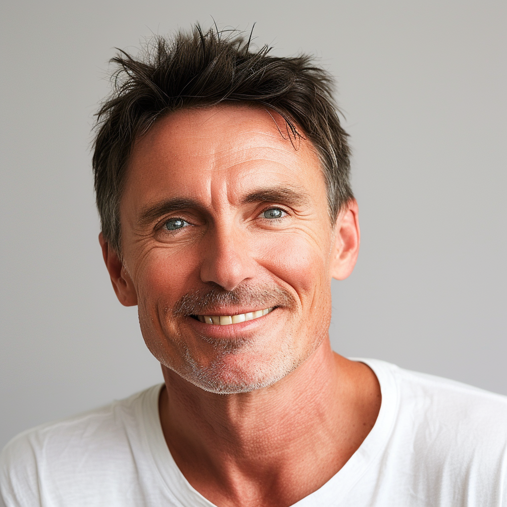 A close-up of a man | Source: no source